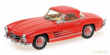 Mercedes-Benz 300 SL Roadster (W198) w/Hardtop 1957 (red)