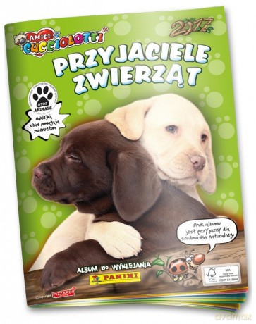 Przyjaciele zwierząt - album do wyklejania