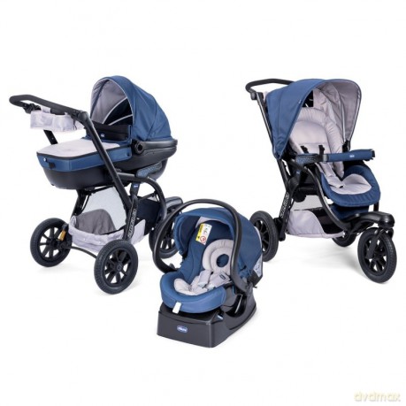 Wózek Trio Active 3 Blue Passion