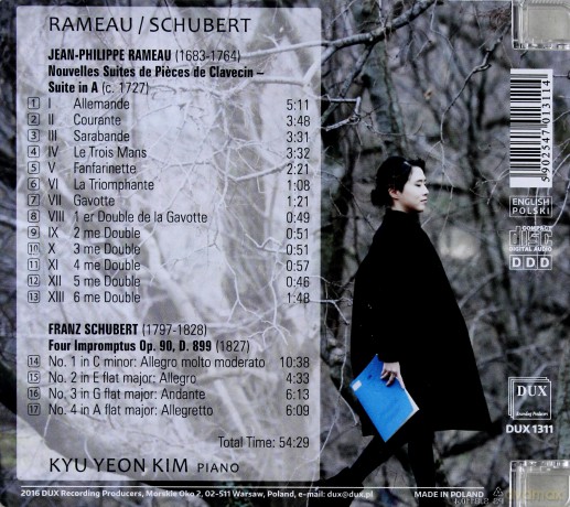 Kyu Yeon Kim: Rameau Schubert [CD]