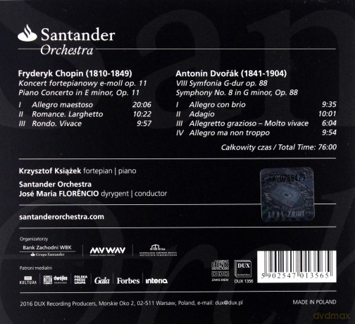Santander Orchestra 2016 [CD]