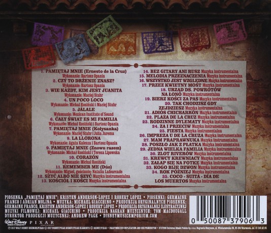 Coco soundtrack (PL) [CD]