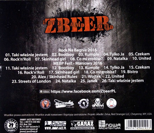Zbeer: Live And Loud [CD]