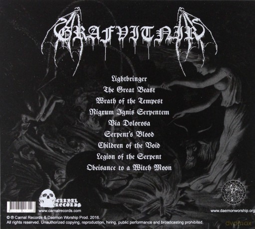 Grafvitnir: Obeisance To A Witch Moon (digipack) [CD]