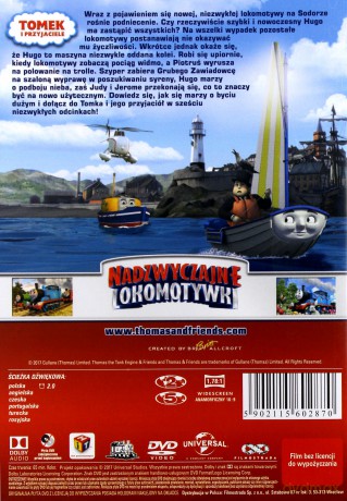 Tomek i Przyjaciele Nadzwyczajne Lokomotywki [DVD]