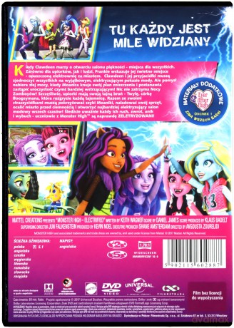Monster High: Zelektryzowani [DVD]