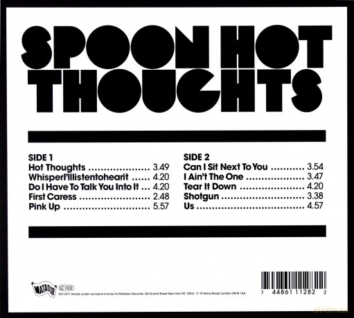 Spoon: Hot Thoughts [CD]