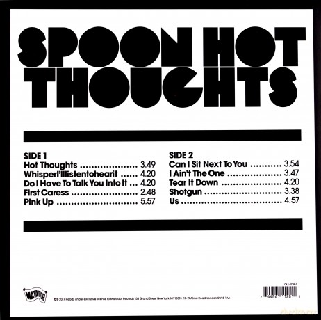 Spoon: Hot Thoughts (Limited) (Purple) [Winyl]
