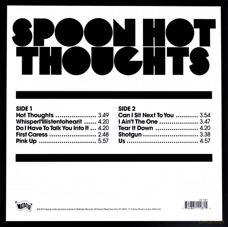 Spoon: Hot Thoughts (Limited) (Red) [Winyl]