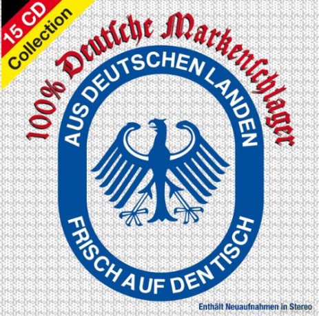 Reichel & Gitte & Alexander: 100% Deutsche Markenschlager [15CD]