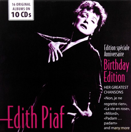 Edith Piaf: 16 Original Albums [10CD]