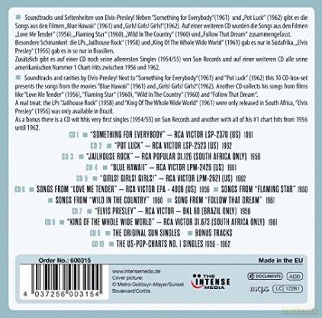 Elvis Presley: 7 Original Albums [10CD]