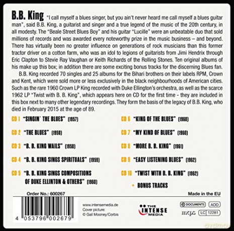 B.B. King: B.B. King - 10 Original Albums [10CD]