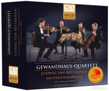 Gewandhaus-Quartett: Beethoven: Die Streichquartette [10CD]