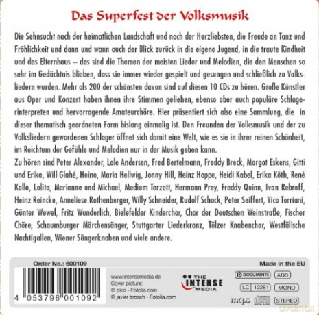 Das Superfest der Volksmusik [10CD]