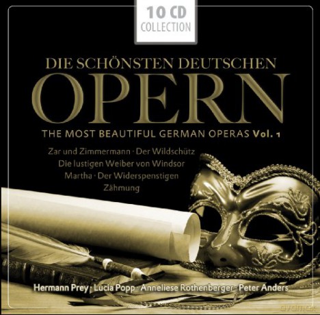Die schönsten deutschen Opern [10CD]