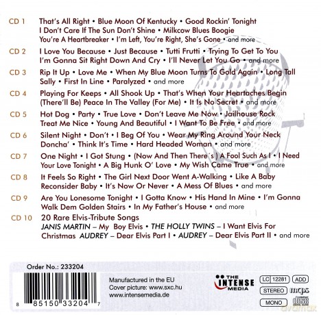 Elvis Presley: Elvis Presley - Golden Boy 146 Elvis [10CD]