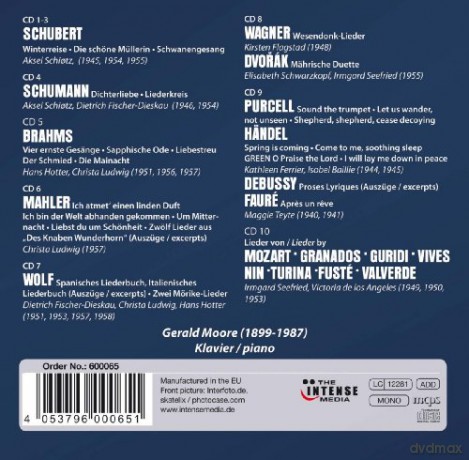 Gerald Moore: Gerald Moore - Der König der Klavierbegl [10CD]