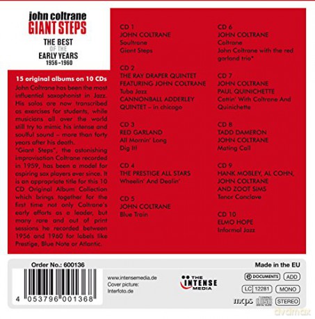 John Coltrane: Giant Steps - The Best of the Early Year [10CD]
