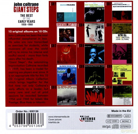 John Coltrane: Giant Steps - The Best of the Early Year [10CD]