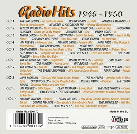 Golden Radio Hits 1946-1960 [10CD]