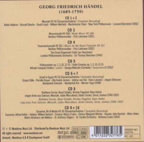 Händel: Portrait [10CD]