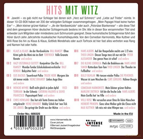 Hits mit Witz [10CD]