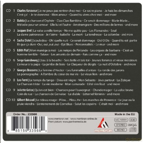 Je me souviens d'une chanson / The Golde [10CD]