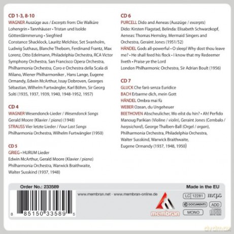 Kirsten Flagstad: Kirsten Flagstad - The Voice of a Centur [10CD]