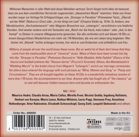 Klassische Gassenhauer [10CD]