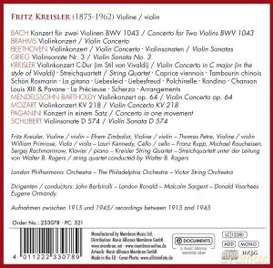 Fritz Kreisler: Kreisler - Hohepriester [10CD]