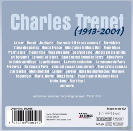 Charles Trenet: La Mer - Chanson Celebration Collection [10CD]