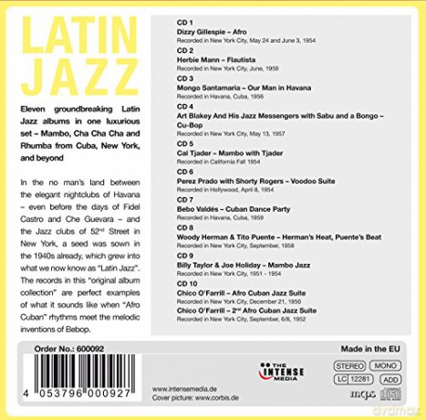 Latin Jazz - The greatest Afro-Cuban [10CD]