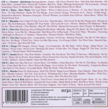 Let's dance (Standard Tänze) [10CD]
