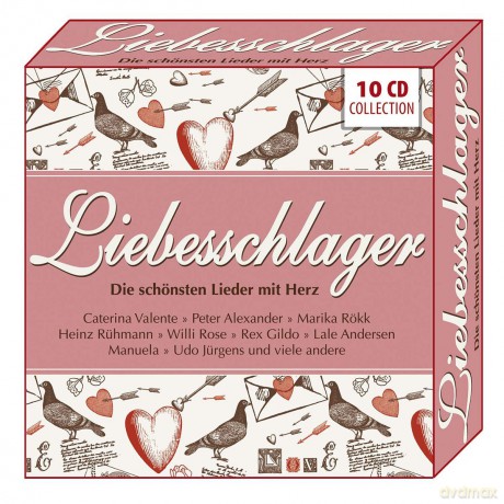 Rex Gildo & Manuela & Bruce Low & Udo Jürgens: Liebesschlager [10CD]