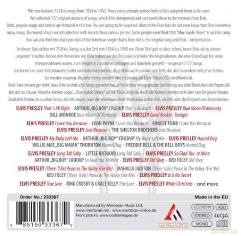 Elvis Presley: Made Famous by Elvis Presley [9CD]
