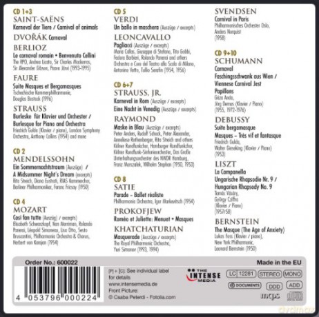 Masquerade - Carnival in Classical Music [10CD]