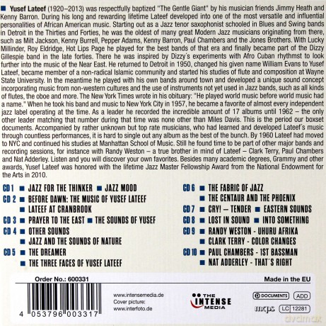 Yusef Lateef: Milestones of A Legend - 20 Original Albums [10CD]