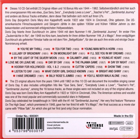 Doris Day: 23 Original Albums [10CD]
