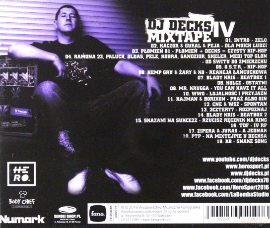 Dj Decks: Mixtape4 (reed 2016) [CD]