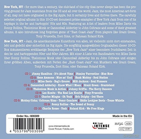 New York Jazz (19 Original Albums) [10CD]
