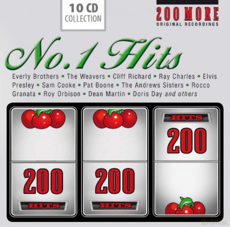 No. 1 Hits - 200 More Original Recording [10CD]