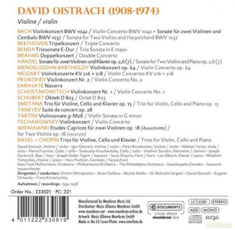 David Oistrach: Oistrach - The Essential Collection [10CD]