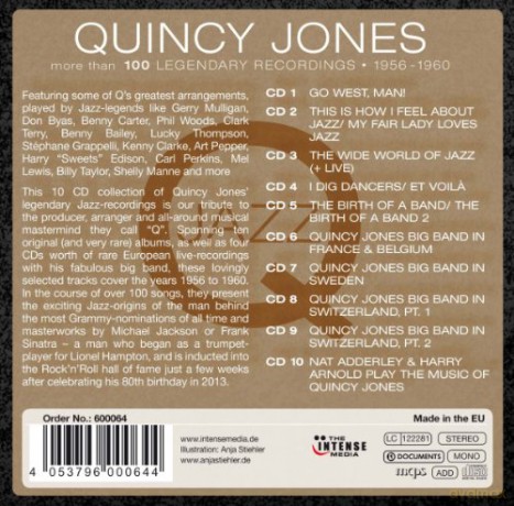 Quincy Jones: Quincy Jones - Q-JAZZ: The Legendray [10CD]