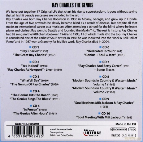 Ray Charles: 17 Original Albums [10CD]