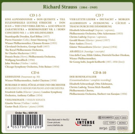 Richard Strauss: Anniversary Edition [10CD]
