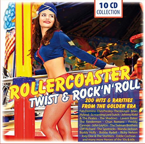 Fats Domino & Elvis Presley & Hall: Rock & Roll & Twist Hitparade [10CD]