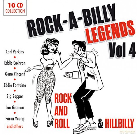 Rock-A-Billy Legends vol. 4 - Rock'n'Roll [10CD]
