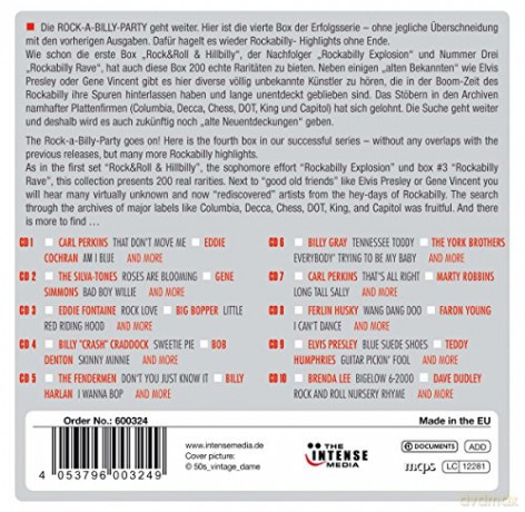 Rock-A-Billy Legends vol. 4 - Rock'n'Roll [10CD]