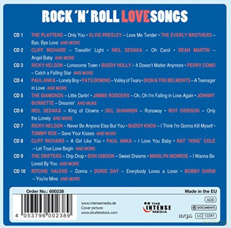 Rock'n'Roll Love Songs [10CD]